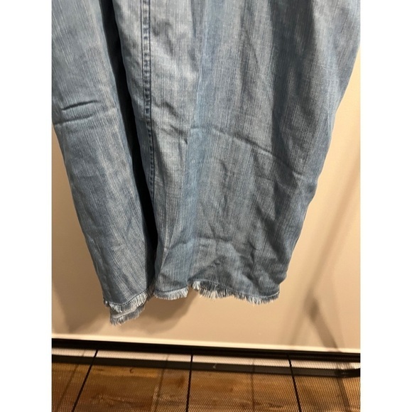 Mud Pie Chambray Style Sleeveless Dress Size Large NWT - Picture 5 of 7